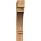 Ekena Millwork Imperial Block Smooth Bracket, Western Red Cedar, 3 1/2"W x 22"D x 22"H BKT04X22X22IMP05SWR - alternate 4